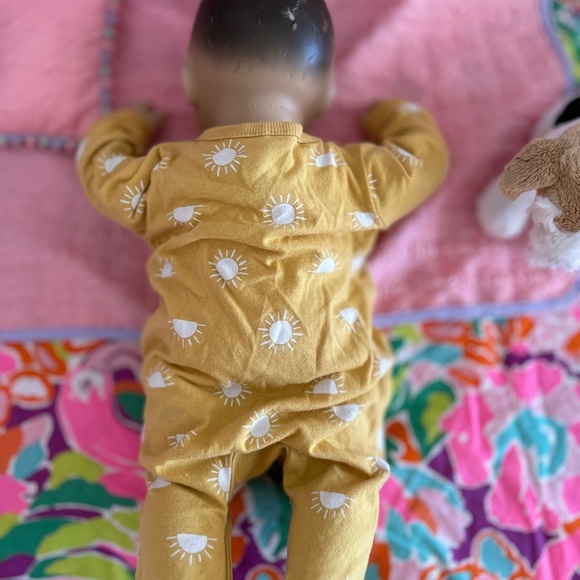 Please y company Baby (American girl) Doll Pajamas with Sun Pattern - Picture 3 of 4